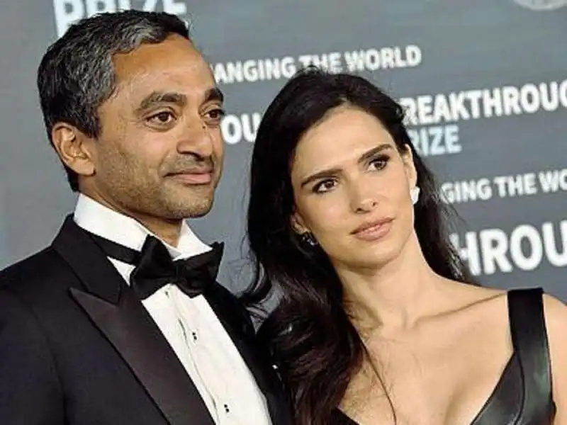 nathalie dompe e chamath palihapitiya