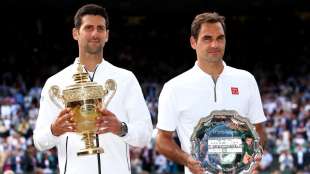 NOVAK DJOKOVIC BATTE ROGER FEDERER A WIMBLEDON 2019