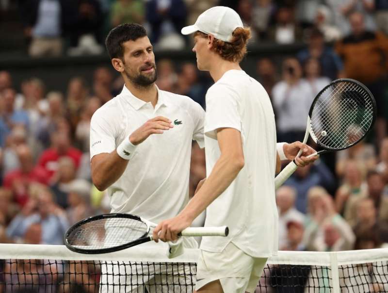 novak djokovic jannik sinner wimbledon