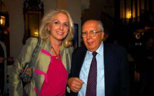 paola severini melograni con il marito piero melograni