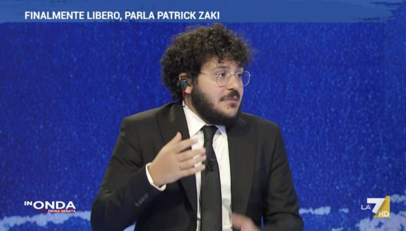 PATRICK ZAKI A IN ONDA