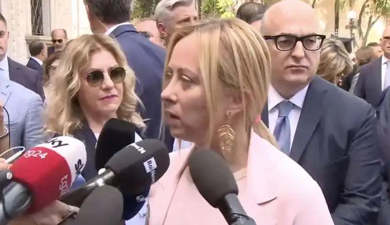 patrizia scurti   mario sechi   giorgia meloni  2