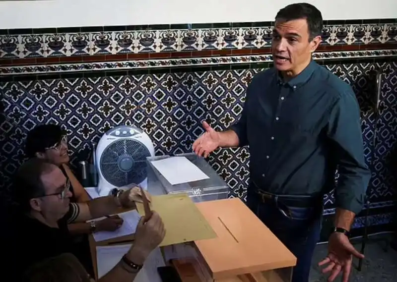 pedro sanchez   elezioni spagna 2023 