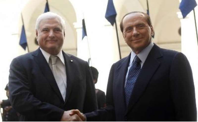 RICARDO MARTINELLI - SILVIO BERLUSCONI