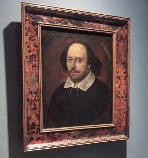 ritratto di shakespeare alla national portrait gallery