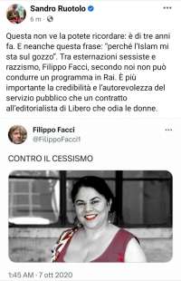 SANDRO RUOTOLO CONTRO FILIPPO FACCI