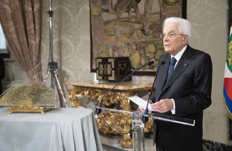 sergio mattarella cerimonia del ventaglio 2023