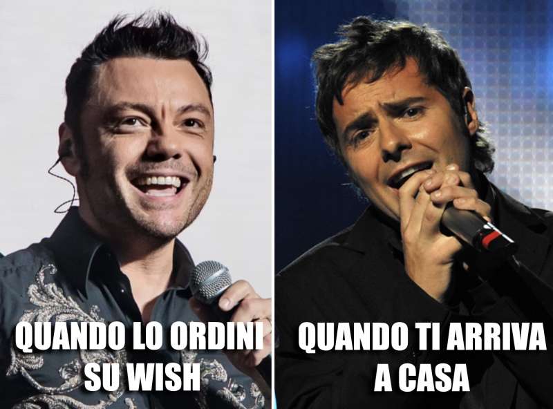 TIZIANO FERRO E PAOLO MENEGUZZI MEME