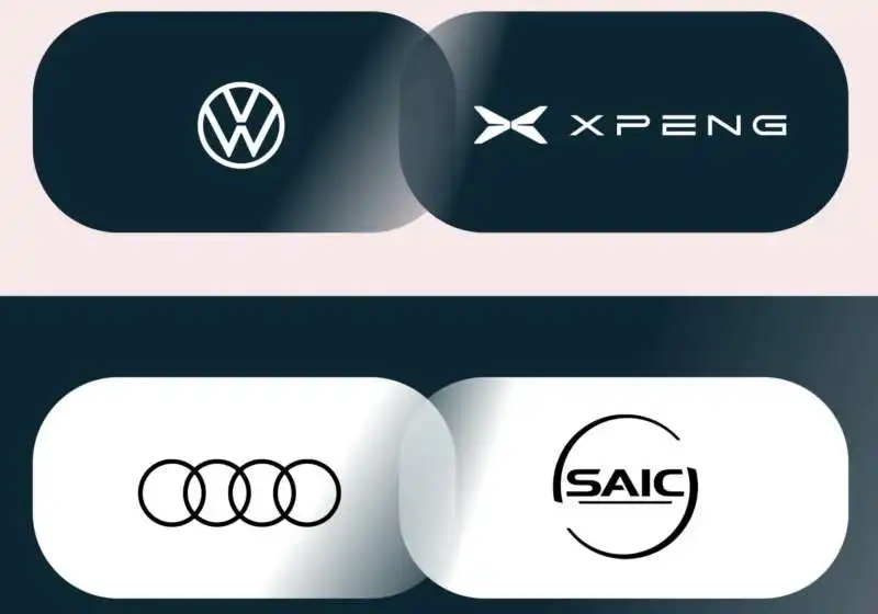 volkswagen   xpeng   audi   saic 