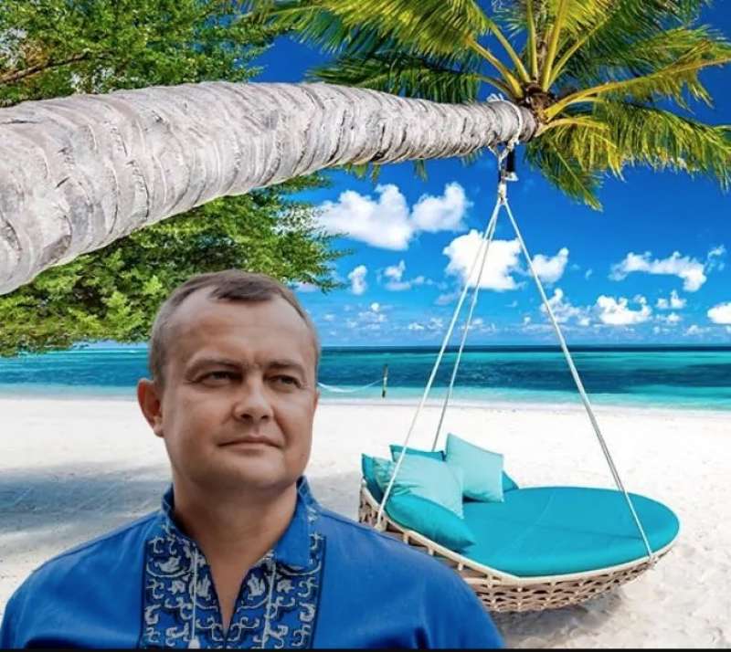 Yuri Aristov alle maldive