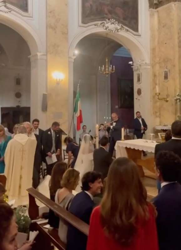 andrea griminelli al flauto al matrimonio di angelica donati e paolo borghese 3