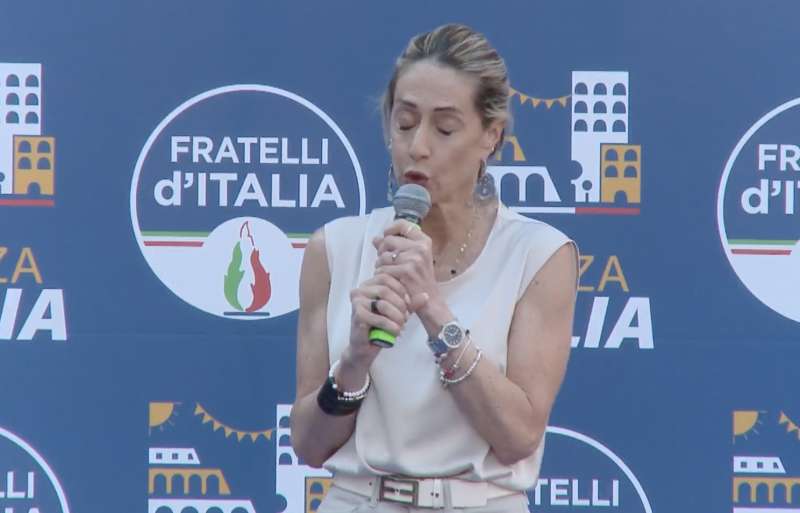 arianna meloni piazza italia la festa di fratelli d italia roma 4