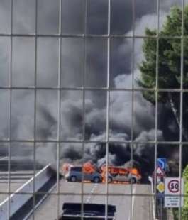 assalto a un portavalori sulla statale Brindisi Lecce