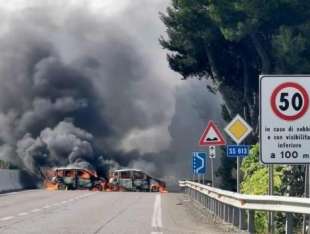 assalto a un portavalori sulla statale Brindisi Lecce