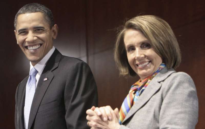 BARACK OBAMA NANCY PELOSI