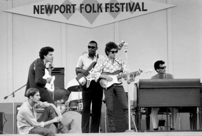 bob dylan al newport folk festival del 1965