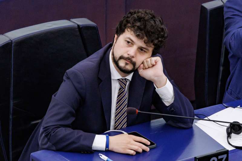 brando benifei al parlamento europeo.