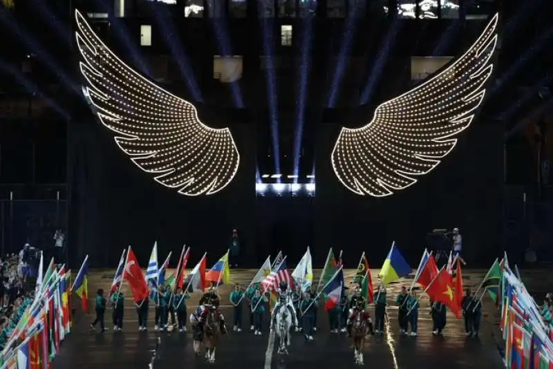 cerimonia di apertura delle olimpiadi di parigi  7