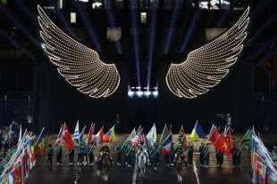 cerimonia di apertura delle olimpiadi di parigi 7