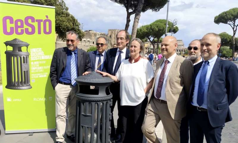 cesto i nuovi cestini di roma