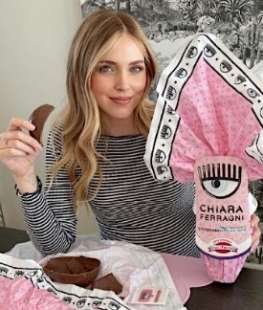 chiara ferragni e le uova di pasqua 1