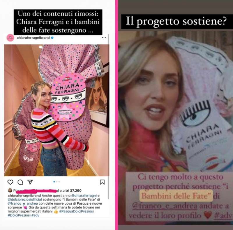 chiara ferragni e le uova di pasqua 4