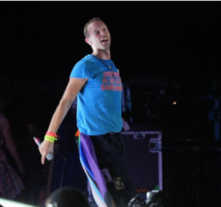 chris martin coldplay concerto all'olimpico