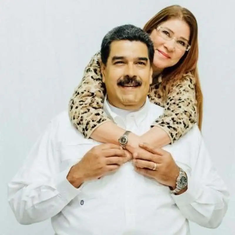 cilia flores nicolas maduro