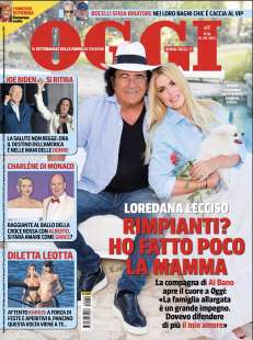 COPERTINA OGGI - 25 LUGLIO - 1 AGOSTO 2024