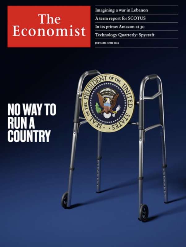 copertina the economist - elezioni americane 2024