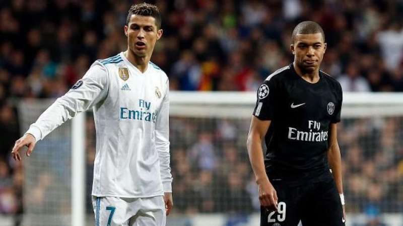 cristiano ronaldo kylian mbappe