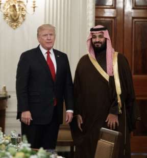 Donald Trump Mohammad bin Salman