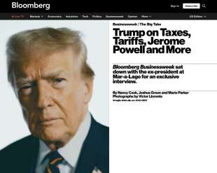 DONALD TRUMP SU BLOOMBERG BUSINESSWEEK