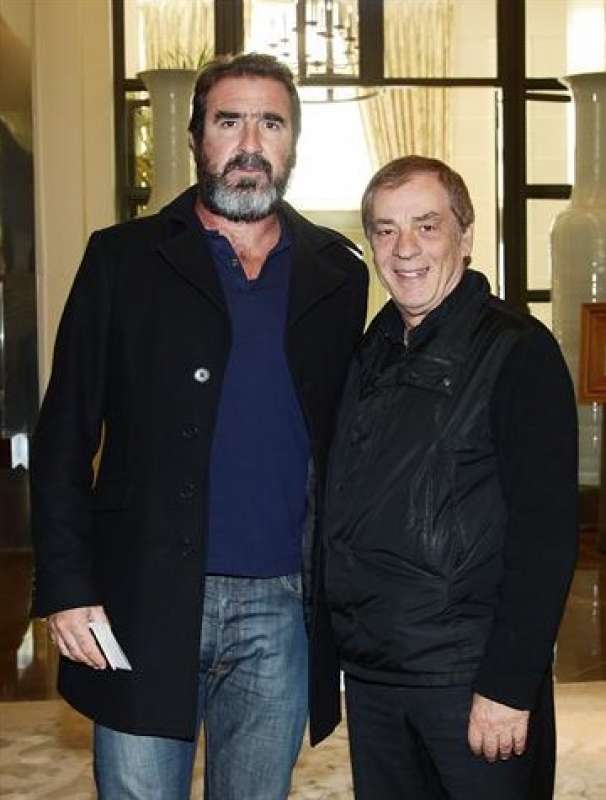 eric cantona e antonio caliendo