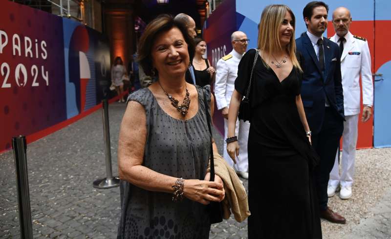 EUGENIA ROCCELLA ALLA FESTA NAZIONALE FRANCESE DI PALAZZO FARNESE