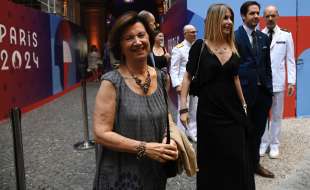 EUGENIA ROCCELLA ALLA FESTA NAZIONALE FRANCESE DI PALAZZO FARNESE