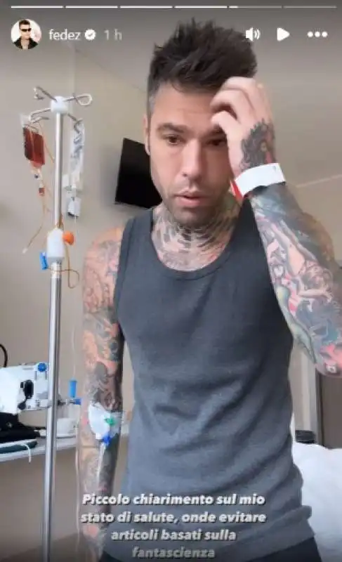 fedez parla del suo ricovero in ospedale 2