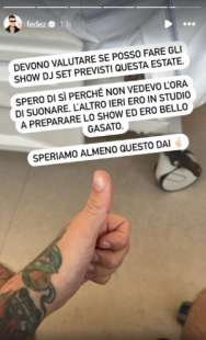 fedez parla del suo ricovero in ospedale 4