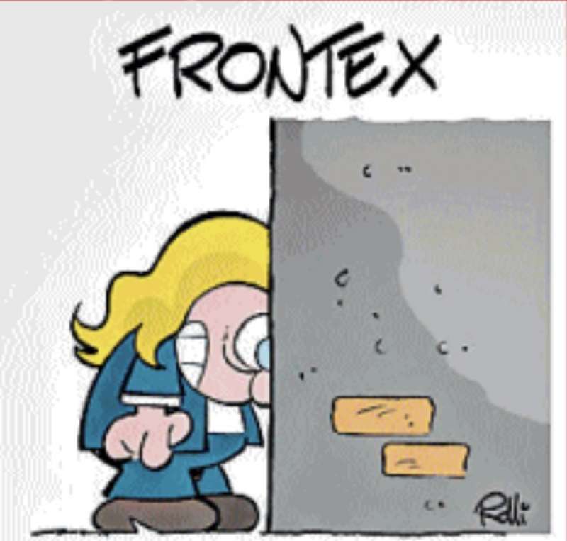 FRONTEX - VIGNETTA BY ROLLI - IL GIORNALONE - LA STAMPA