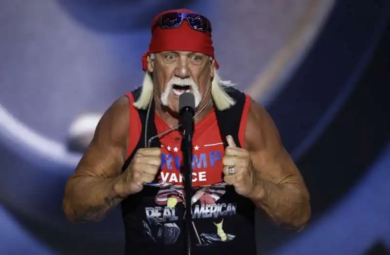 hulk hogan alla convention repubblicana di milwaukee. 2