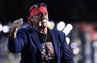 hulk hogan alla convention repubblicana di milwaukee