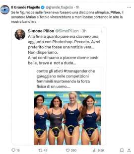 i meme su simone pillon e il costume fake delle atlete 1