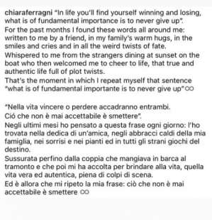 i post motivazionali di chiara ferragni 1