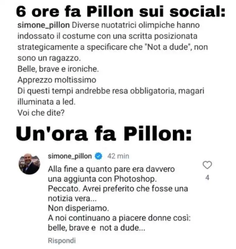 i tweet di simone prima e dopo 1