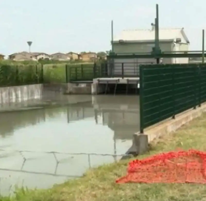 il canale dove e stato trovato il corpo di erika boldi 