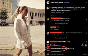 IL LIKE TATTICO DI MATTEO SALVINI A CAMILA GIORGI