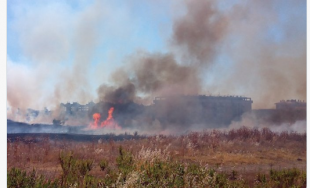 incendio a roma