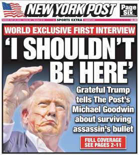 INTERVISTA DI DONALD TRUMP AL NEW YORK POST