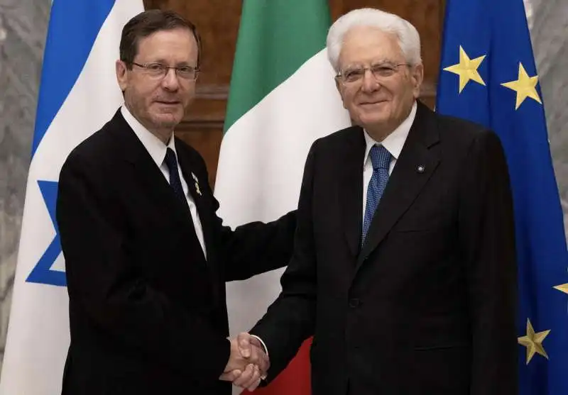 isaac herzog   sergio mattarella 