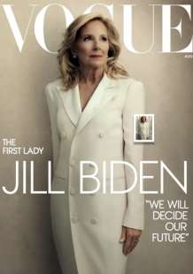 jill biden in copertina di vogue